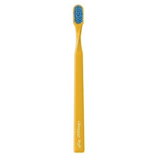 [933942942] CLINODENT POP GIALLO SPAZZOLINO DA DENTI MEDIO