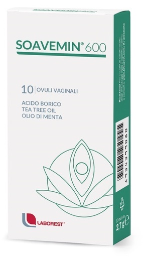 [934399080] SOAVEMIN 600 10 OVULI VAGINALI