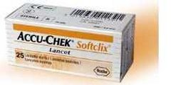 [900393986] LANCETTE PUNGIDITO ACCU-CHEK SOFTCLIX 25 PEZZI