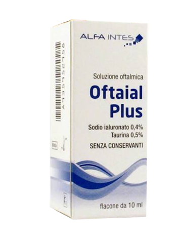 [935952958] SOLUZIONE OFTALMICA OFTAIAL PLUS ACIDO IALURONICO 0,4% E TAURINA 10ML