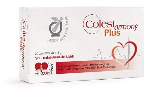 [936000999] FITOPREPARATORI ITALIANI COLESTARMONY PLUS 20 COMPRESSE