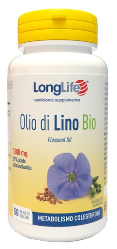 [938420775] LONGLIFE OLIO DI LINO BIO 50 PERLE