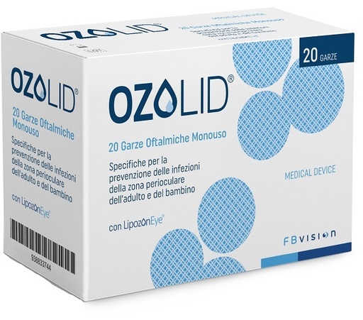 [938833744] GARZA OZOLID OFTALMICA TNT CON OLIO OZONIZZATO IN FOSFOLIPIDI LIPOZONEYE 20 PEZZI