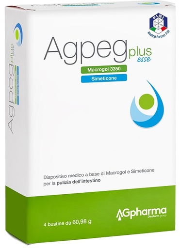 [939000422] AGPEG PLUS ESSE 4 BUSTE OROSOLUBILI DA 60,98 G