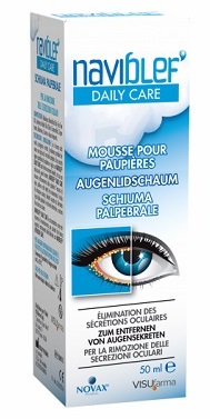 [939029967] NAVIBLEF DAILY CARE SCHIUMA PER RIMOZIONE SECREZIONI OCULARI DA PALPEBRE E CIGLIA 50 ML