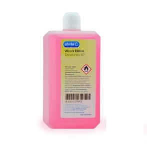 [939137675] ALVITA ALCOOL ETILICO DENATURATO 90,1 1000ML