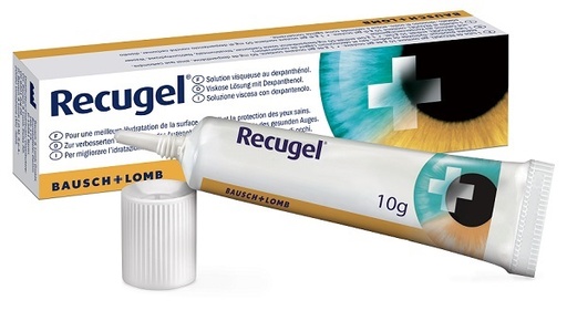 [939146320] RECUGEL GEL OCULARE DEXAPANTENOLO TUBETTO 10 G