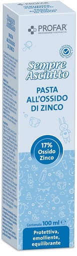 [939157083] PROFAR SEMPRE ASCIUTTO PASTA ALL'OSSIDO DI ZINCO 17% 100 ML