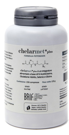 [940324650] CHELARMET PLUS 150 COMPRESSE