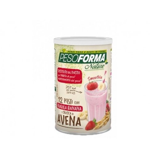 [941974255] PESOFORMA NATURE SMOOTHIE FRAGOLA BANANA POLVERE 420 G