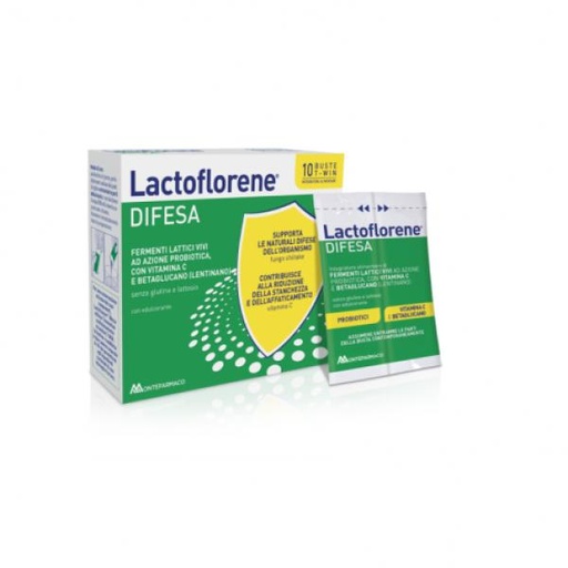 [943167080] LACTOFLORENE DIFESA 10 BUSTE TWIN