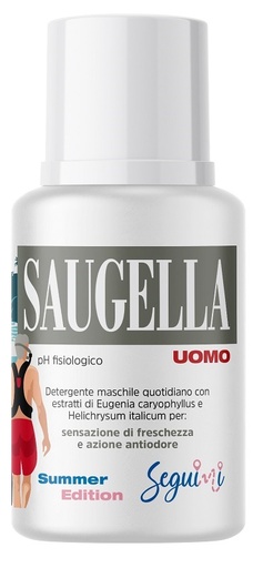 [947255269] SAUGELLA UOMO PH FISIOLOGICO DETERGENTE MASCHILE QUOTIDIANO 100 ML