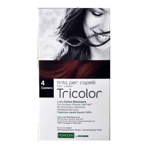[970154807] TRICOLOR TINTA PER CAPELLI 4 CASTANO