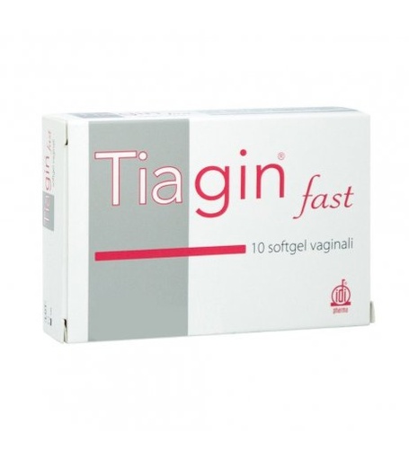 [970503114] TIAGIN FAST 10 CAPSULE VAGINALI SOFTGEL