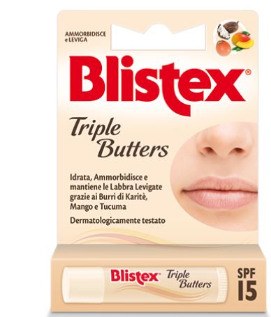 [970773483] BLISTEX TRIPLE BUTTERS STICK LABBRA