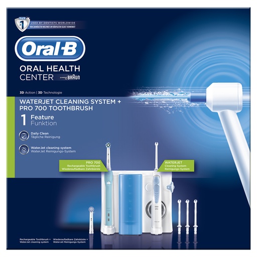 [970785174] ORAL-B ORAL HEALTH CENTER OC16 IDROPULSORE WATERJET MD16 + PRO 700