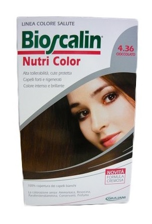 [971011275] BIOSCALIN NUTRI COLOR 4,36 CIOCCOLATO SINCROB 124 ML