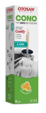 [900734082] OTOSAN CONO IGIENE ORECCHIO+PROPOLI 6 PEZZI