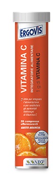 [971305141] ERGOVIS VIT C 1000MG 20 COMPRESSE EFFERVESCENTI