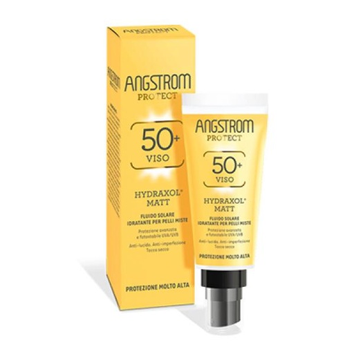 [971485949] ANGSTROM PROTECT HYDRAXOL MATT FLUIDO SOLARE ULTRA PROTEZIONE 50+ 40 ML