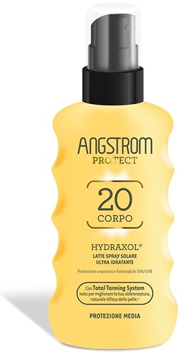 [971486030] ANGSTROM PROTECT HYDRAXOL LATTE SPRAY SOLARE PROTEZIONE 20 175 ML