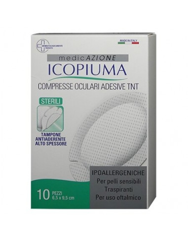 [971755828] COMPRESSE OCULARI ADESIVE STERILI 10 PEZZI