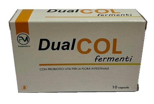 [972472854] DUALCOL FERMENTI 10 CAPSULE