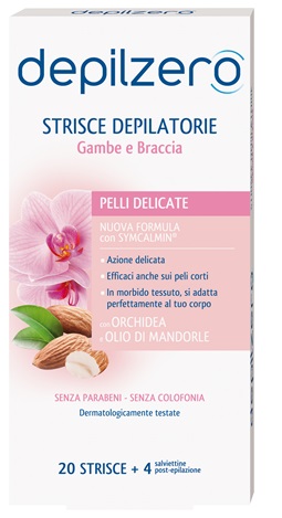 [973498052] DEPILZERO STRISCE GAMBE BRACCIA 20 PEZZI