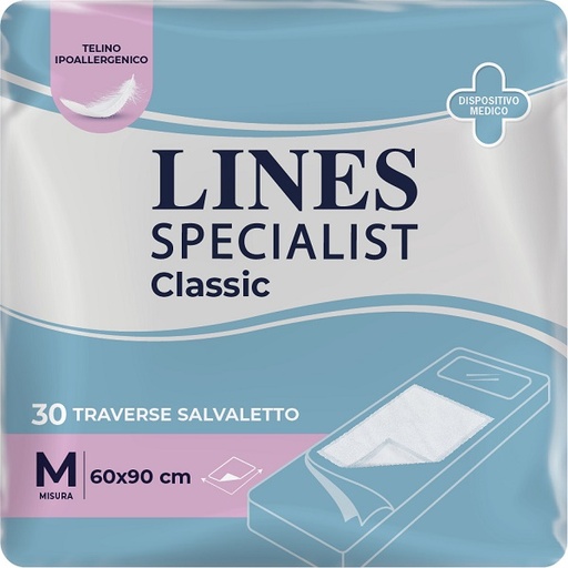 [974059659] TRAVERSA ASSORBENTE LINES SPECIALIST CLASSIC MISURA 60X90 CM 30 PEZZI