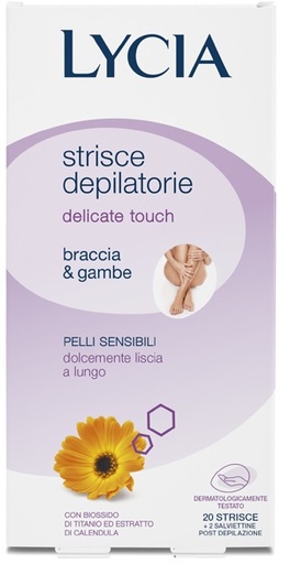 [974892491] LYCIA 20 STRISCE BRACCIA/GAMBE PELLI DELICATE 12 PEZZI