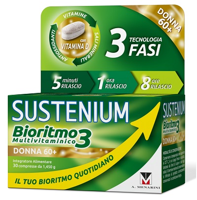 [975507791] SUSTENIUM BIORITMO3 DONNA 60+ 30 COMPRESSE