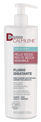 [976293732] DERMOVITAMINA CALMILENE FLUIDO IDRATANTE PER PELLE SECCA, MOLTO SECCA E SENSIBILE 500 ML