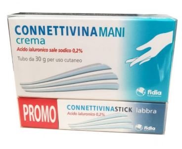 [977255963] CREMA MANI CONNETTIVINA 30 G + STICK LABBRA CONNETTIVINA 3 G BUNDLEPACK