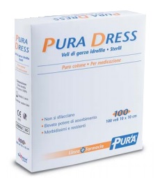 [901167015] GARZA IDROFILA PURA DRESS 10X10CM 100 PEZZI