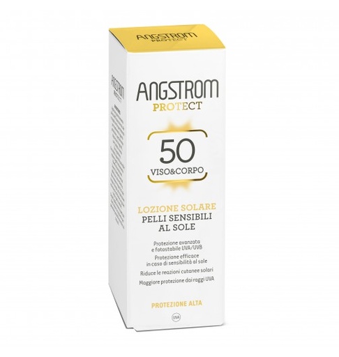 [978545313] ANGSTROM LOZIONE PELLI SENSIBILI SPF50 100 ML