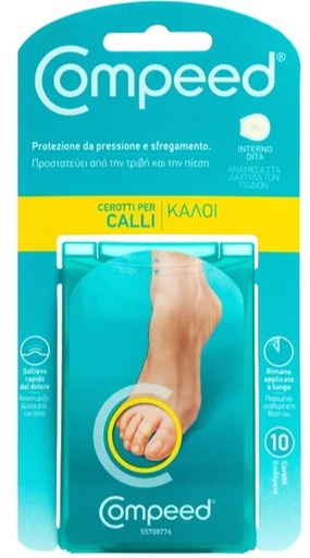 [979605425] COMPEED CEROTTI PER CALLI INTERNO DITA 10 PEZZI