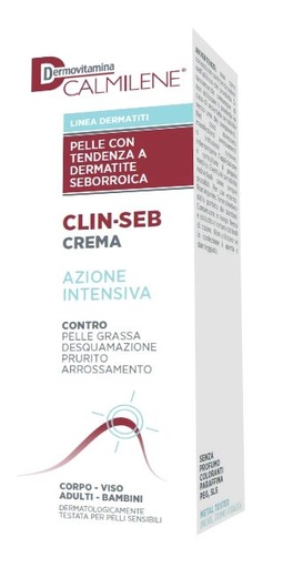[980292650] DERMOVITAMINA CALMILENE CLIN-SEB CREMA AZIONE INTENSIVA PER PELLE CON TENDENZA A DERMATITE SEBORROICA 50 ML
