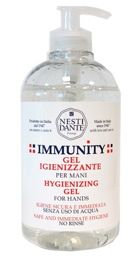 [980420335] IMMUNITY GEL IGIENIZZANTE MANI 500 ML