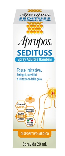 [980430906] APROPOS SEDITUSS SPRAY ADULTI/BAMBINI 20 ML