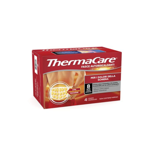 [981042649] FASCIA AUTORISCALDANTE A CALORE TERAPEUTICO THERMACARE SCHIENA 4 PEZZI