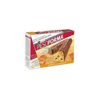 [901296083] PESOFORMA BARRETTA CIOCCOLATO CARAMELLO 12 X 31 G