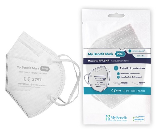 [981346719] MY BENEFIT MASK PRO FFP2 BIANCA 1 PEZZO