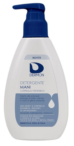 [981389366] DERMON DETERGENTE MANI CONTROLLO MICROBICO 200 ML