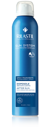 [981954694] RILASTIL SUN SYSTEM DOPOSOLE SPRAY TRASPARENTE DOPOSOLE IDRATANTE E RINFRESCANTE 200 ML