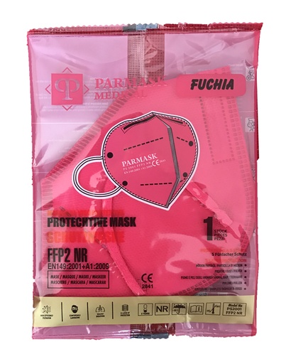 [982881334] MASCHERINA FFP2 PS2001 FUCSIA 1 PEZZO