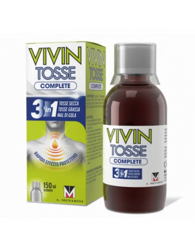 [983784113] VIVIN TOSSE COMPLETE SCIROPPO PER TOSSE 150 ML