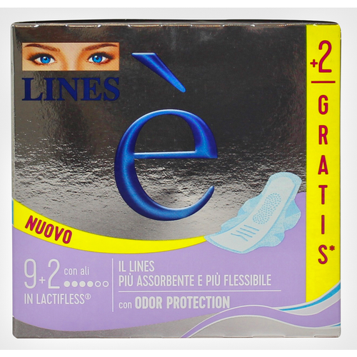 [984787580] LINES E' ALI CARRY PACK 9 + 2 PEZZI