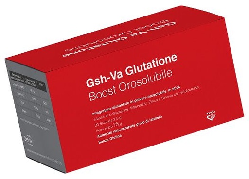 [984960690] GSH VA GLUTATIONE BOOST 30 STICK OROSOLUBILI