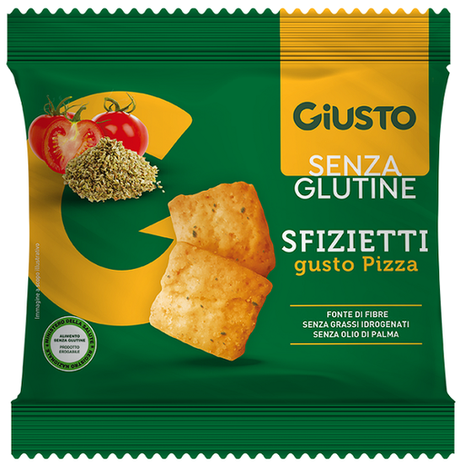 [984999755] GIUSTO SENZA GLUTINE SFIZIETTI PIZZA 40 G