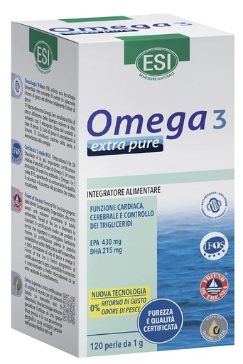 [985661545] ESI OMEGA 3 EXTRA PURE 80 PERLE + 40 PERLE IN OMAGGIO